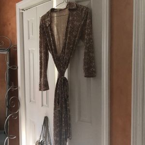 Diane Von Furstenberg wrap dress size 12.